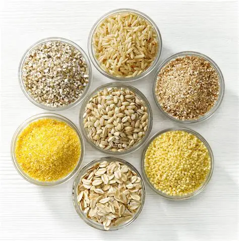 Céréales et condiments biologiques